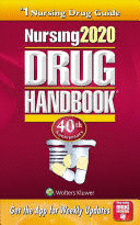 NURSING 2020 DRUG HANDBOOK. 40TH EDITION
