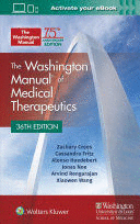 WASHINGTON MANUAL OF MEDICAL THERAPEUTICS. 36TH EDITION