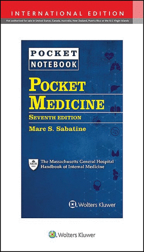 POCKET MEDICINE. THE MASSACHUSETTS GENERAL HOSPITAL HANDBOOK OF INTERNAL MEDICINE (INTERNATIONAL EDI