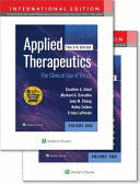 APPLIED THERAPEUTICS. THE CLINICAL USE OF DRUGS. 12TH EDITION