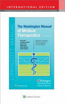 THE WASHINGTON MANUAL OF MEDICAL THERAPEUTICS. INTERNATIONAL EDITION