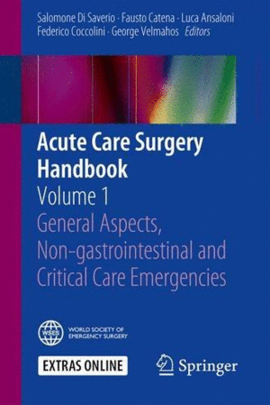 ACUTE CARE SURGERY HANDBOOK. TWO-VOLUME SET