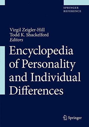 ENCYCLOPEDIA OF PERSONALITY AND INDIVIDUAL DIFFERENCES