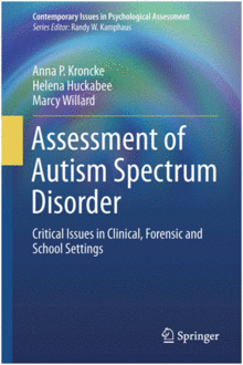 ASSESSMENT OF AUTISM SPECTRUM DISORDER
