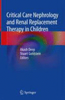 CRITICAL CARE NEPHROLOGY AND RENAL REPLACEMENT THERAPY IN CHILDREN