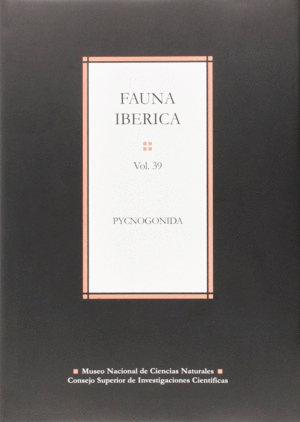 PYCNOGONIDA. FAUNA IB�RICA. VOL. 39
