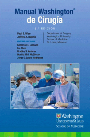 MANUAL WASHINGTON DE CIRUG�A