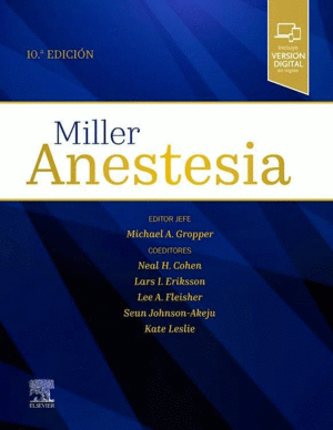 MILLER ANESTESIA. 2 VOLS.