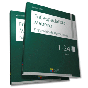 MANUAL CTO ENFERMERIA ESPECIALISTA: MATRONA: 2 VOLS.