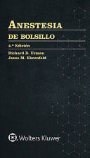 ANESTESIA DE BOLSILLO. 4ª EDICIÓN