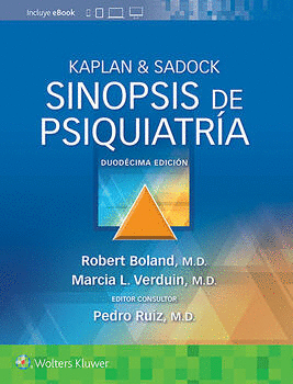 KAPLAN & SADOCK SINOPSIS DE PSIQUIATRÍA. 12ª EDICIÓN