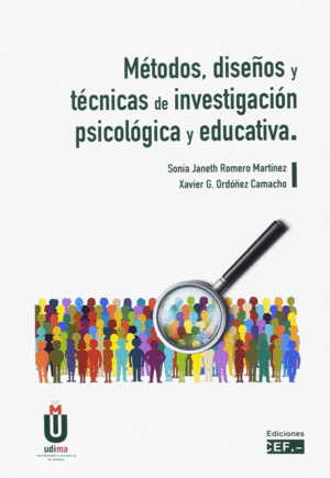 MTODOS, DISEOS Y TCNICAS DE INVESTIGACIN PSICOLGICA Y EDUCATIVA