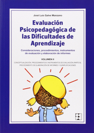 EVALUACION PSICOPEDAGOGICA DE LAS DIFICULTADES DE APRENDIZAJE VOL.II