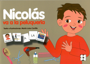 PICTOGRAMAS: NICOL�S VA A LA PELUQUER�A