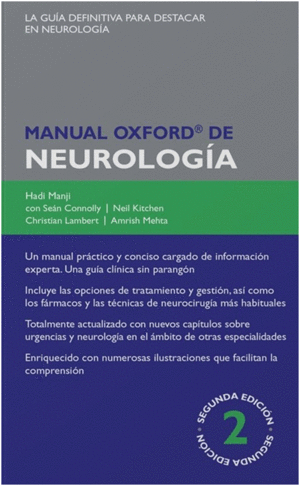 MANUAL OXFORD DE NEUROLOGIA. 2ª EDICIÓN