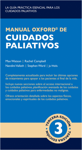 MANUAL OXFORD DE CUIDADOS PALIATIVOS. 3ª EDICIÓN