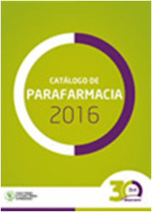 CATÁLOGO DE PRODUCTOS DE PARAFARMACIA 2016