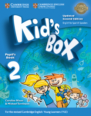 KID'S BOX 2 PRIMARY PUPIL'S BOOK WITH HOME BOOKLET 2 UPDATED SPANISH EDITION 2017
