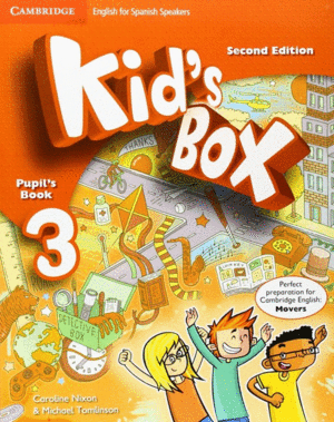 KID'S BOX 3� PRIMARIA. PUPIL'S BOOK SPANISH. CON CARTAS