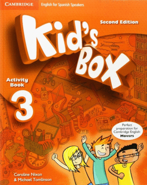 KID'S BOX 3�PRIM. ACTIVITY+CD+STICKERS. 2ND EDITION. CON CARTAS