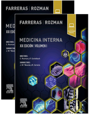 FARRERAS ROZMAN MEDICINA INTERNA, 2 VOLS. 19ª EDICIÓN. + STUDENTCONSULT EN ESPAÑOL