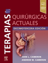 TERAPIAS QUIRÚRGICAS ACTUALES. 13ª EDICIÓN