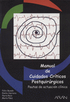 MANUAL DE CUIDADOS CRITICOS POSTQUIRURGICOS. PAUTAS DE ACTUACION CLINICA