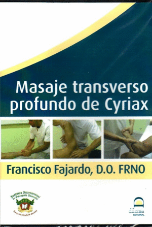 MASAJE TRANSVERSO PROFUNDO DE CYRIAX. DVD