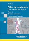 LOTE ATLAS DE ANATOMIA CON CORRELACION CLINICA, 3 VOLS. (PLATZER + FRITSCH + KAHLE)