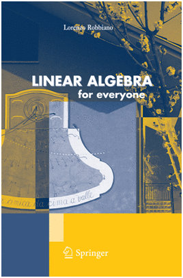 LINEAR ALGEBRA FOR EVERYONE