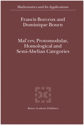 MAL'CEV, PROTOMODULAR, HOMOLOGICAL AND SEMI-ABELIAN CATEGORIES