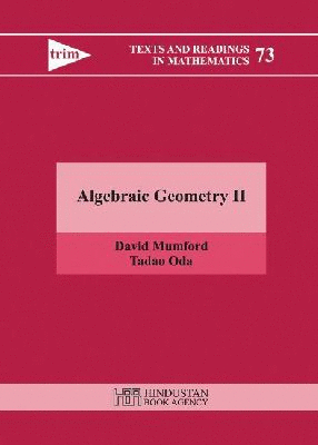 ALGEBRAIC GEOMETRY II