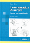 INSTRUMENTACI�N QUIR�RGICAVOLUMEN 2. 2� PARTE. T�CNICAS POR ESPECIALIDADES