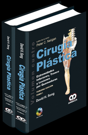 CIRUGIA PLASTICA, VOL. 4: EXTREMIDADES INFERIORES, TRONCO Y LESIONES POR QUEMADURAS, 2 TOMOS + DVD. 3 EDICIN