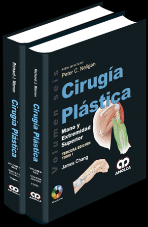 CIRUGIA PLASTICA, VOL. 6: MANO Y EXTREMIDAD SUPERIOR, 2 TOMOS + DVD. 3 EDICIN
