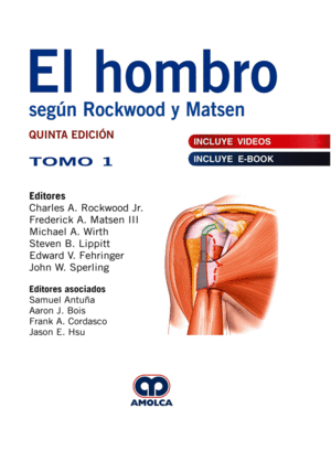 EL HOMBRO SEGN ROCKWOOD Y MATSEN, 2 VOLS. + VIDEOS Y E-BOOK. 5 EDICIN