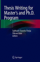 THESIS WRITING FOR MASTERS AND PH.D. PROGRAM