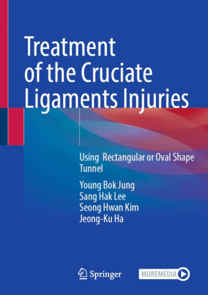 TREATMENT OF THE CRUCIATE LIGAMENTS INJURIES. USING RECTANGULAR OR OVAL SHAPE TUNNEL